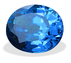 Blue Sapphire Oval 8x6mm